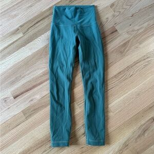 lululemon athletica Teal Leggings